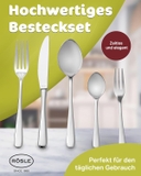 Bộ dao thìa dĩa Rösle BESTECK-SET PASSION SET 60