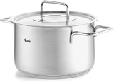 Bộ nồi Fissler Pure Collection 4 nồi 1 quánh nắp inox