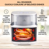 NỒI CHIÊN KHÔNG KHÍ NÓNG AIR BLOOM VỚI CHỨC NĂNG HẤP KLARSTEIN 7.5L