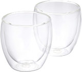 Bộ 2 cốc thủy tinh Bodum Pavina Double Wall Thermo-Glasses 250ml 2 lớp chịu nhiệt
