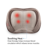 Gối massage công nghệ Shiatsu 3D HoMedics SP-100HA