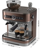 Máy pha cà phê espresso bán tự động Philips Barista Brew PSA3228/41
