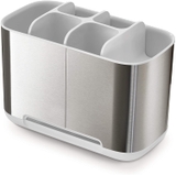 Bộ hộp đựng bàn chải đánh răng và bình xà phòng Joseph Joseph 70551, Inox