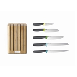 Bộ dao 6 chi tiết Joseph Joseph 10300 Elevate™ Knives Bamboo
