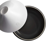 Nồi Tajine Emile Henry Delight EH779567 Ø 27cm 2L Màu Đen Xám Nắp Trắng - Packing