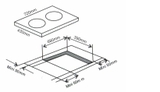 BẾP TỪ ĐÔI ARBER AB402