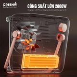 Máy sưởi gốm PTC cao cấp CREEN CR-H38C