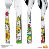 Bộ dao thìa dĩa 64 món WMF Kids cutlery set Maya the Bee, 4-piece