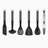 Bộ dụng cụ nấu ăn 6 món kèm giá treo Joseph Joseph 10151 Elevate (Grey)