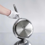 Chảo inox 316 đúc liền khối, sâu lòng, Không Nắp Haatz