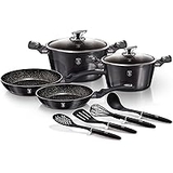 Bộ nồi 10 chi tiết Berlinger Haus BH/6917 carbon pro edition