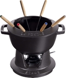 Bộ nồi ăn lẩu STAUB FONDUE SET 10P BLK 20CM (màu đen)