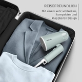 Bàn là hơi nước du lịch cầm tay Tefal DT1034 0.07 L 1200 W màu xanh mint