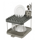 Giá úp bát đĩa 2 tầng Joseph Joseph 85150 Duo 2-Tier Dish Rack - Grey