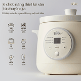 Nồi nấu chậm 1.5L Bear SB-NNC15
