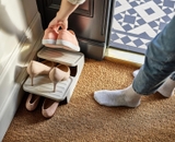 Kệ để giày mini 3 tầng Joseph Joseph Shoe-In Compact (Ecru)