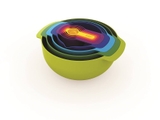 BỘ dụng cụ nhà bếp xếp lồng 9 món Joseph Joseph Nest plus 9 Nhiều màu