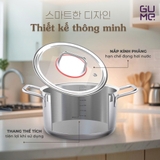 Bộ nồi 4 món inox 304 Jeju GUME GMP-3544