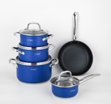 BỘ NỒI INOX ARBER NAVY BLUE