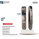 Khóa cửa nhận diện khuôn mặt FS007FD3D-BS Face ID