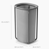 Giỏ đựng quần áo Joseph Joseph 5000002 Duo 50L (Grey)