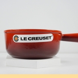 Quánh gang không nắp LeCreuset Schwenkkasserolle 24cm Kirsche - màu đỏ