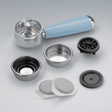 Máy pha cà phê 0,9 lít Ariete MOD. 1389/15 Xanh da trời