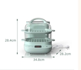 Nồi Hấp Điện Hai Tầng Bear DZG-C60K1