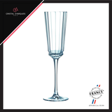 BỘ 6 LY CHAMPAGNE PHA LÊ PHÁP CRISTAL D'ARQUES MACASSAR 170ML