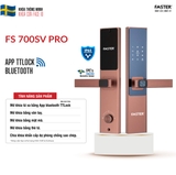 Khóa Cửa Vân Tay Faster FS 700AC PRO