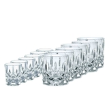 SET 12 COC NATCHMANN 102390 Noblesse Partyset - 6 cốc pha lê 245ml & 6 cốc pha lê 55ml