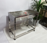 Bếp nướng ngoài trời cho nhà hàng BBQ03CD- inox cỡ đại