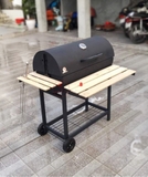 Bếp nướng than hoa ngoài trời BBQ05 có Tay Quay