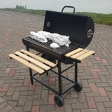 Bếp nướng than hoa ngoài trời BBQ05 có Tay Quay