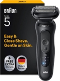 MÁY CẠO RÂU BRAUN SERIES 5 52-N1000si MÀU ĐEN