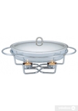 Khay oval hâm nóng thức ăn có nắp Berlinger Haus BH/1382