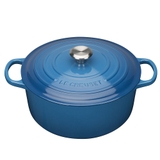 Nồi Gang LeCreuset Evo 28cm Blue Marseille