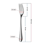 Bộ 6 dĩa ăn WMF Merit Cromargan Protect 20.4cm 1140026345S
