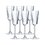 Bộ 6 ly sâm panh Cristal d’Arques Và Chef & Sommelier Paris 170ml