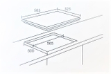 BẾP TỪ BA ARBER AB559