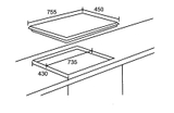 BẾP TỪ BA ARBER AB558