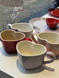 Set 4 cốc hình tim Le Creuset 220ml