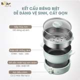 Nồi điện đa năng kèm bếp Bear MC-B25V1