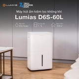 Máy hút ẩm kiêm lọc không khí thông minh Lumias D6s-60L