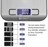 Cân điện tử Etekcity Digital Kitchen Food Scale