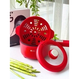 Nồi điện đa năng Arber DN08 màu đỏ