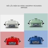 Nồi Lẩu Điện Đa Năng Cao Cấp Morphy Richards MR9088 (2,5L) - Có 3 Khay Hấp, Lẩu, Nướng Riêng Biệt