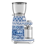 Máy xay cafe SMEG CGF01DGBEU họa tiết Dolce&Gabbana xanh gốm