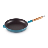 Chảo gang LeCreuset Bratpfanne m. Holzgriff 2930, đường kính 28cm