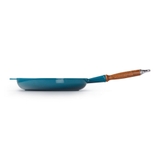 Chảo gang LeCreuset Bratpfanne m. Holzgriff 2930, đường kính 28cm